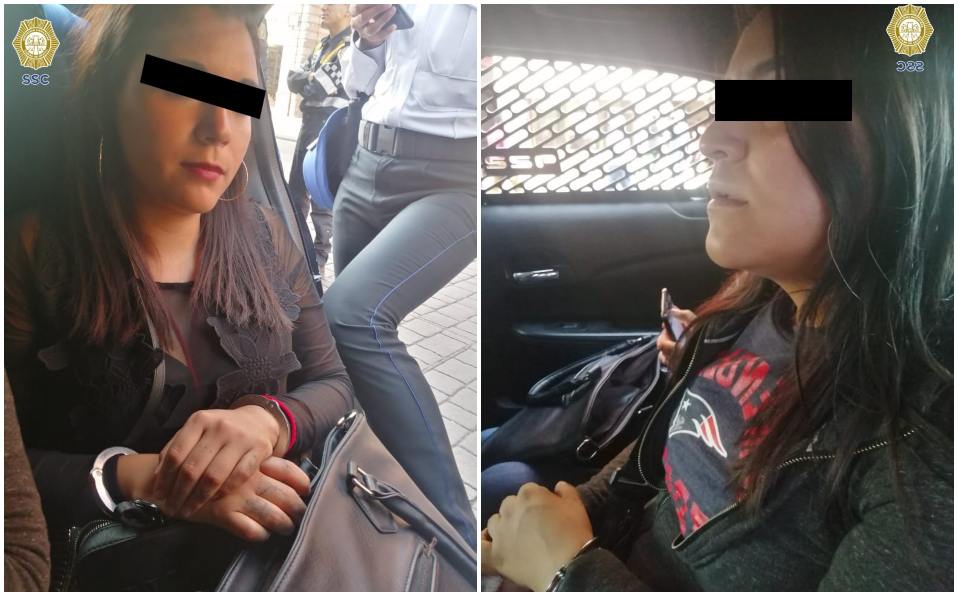 mujeres-detenidas-robar-mujer-restaurante