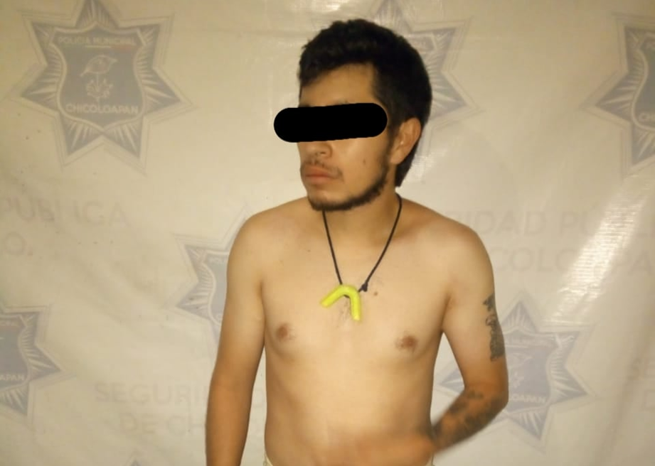 asaltante chicoloapan