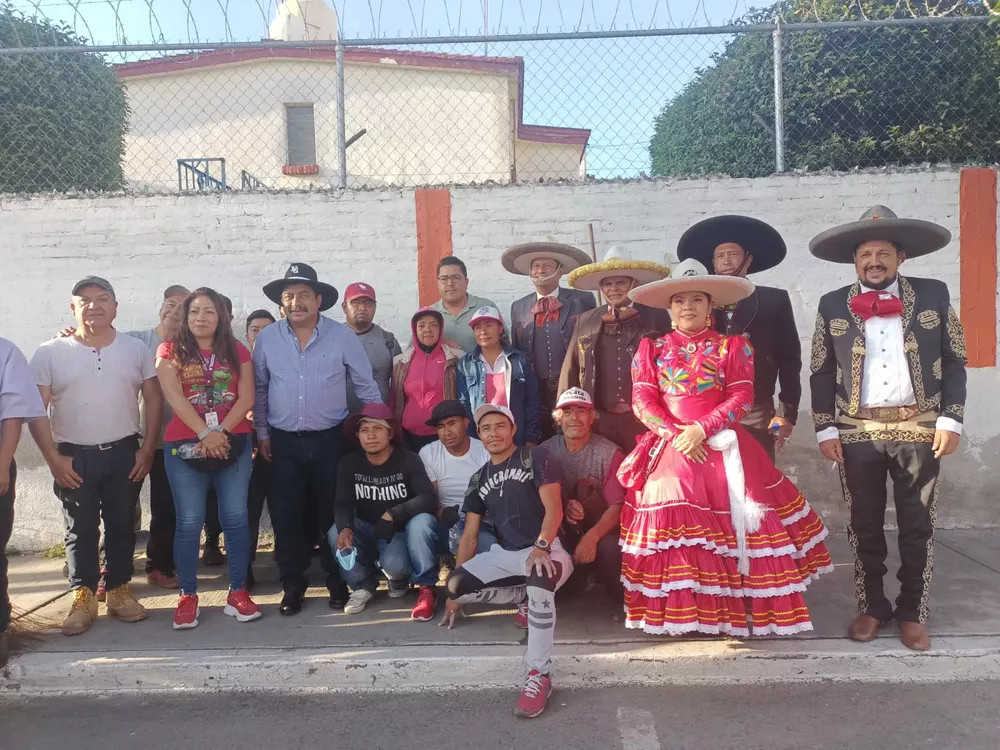 Nazario Gutiérrez estuvo hoy con los Charros de Texcoco, y anexas